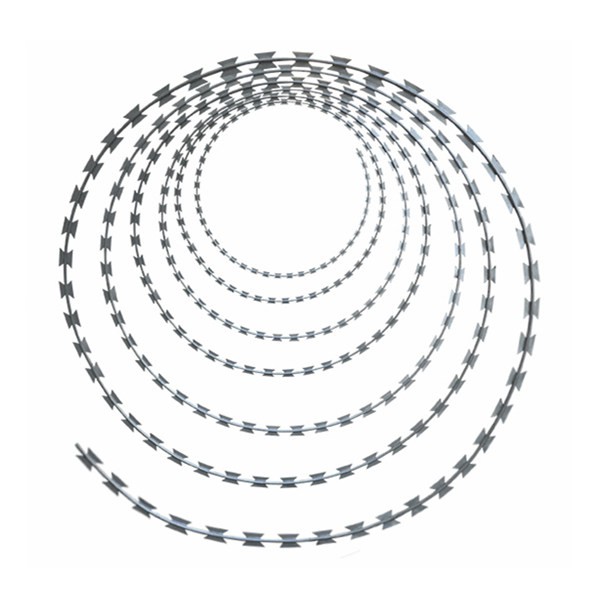 Galvanized Razor Blade Barbed Wire